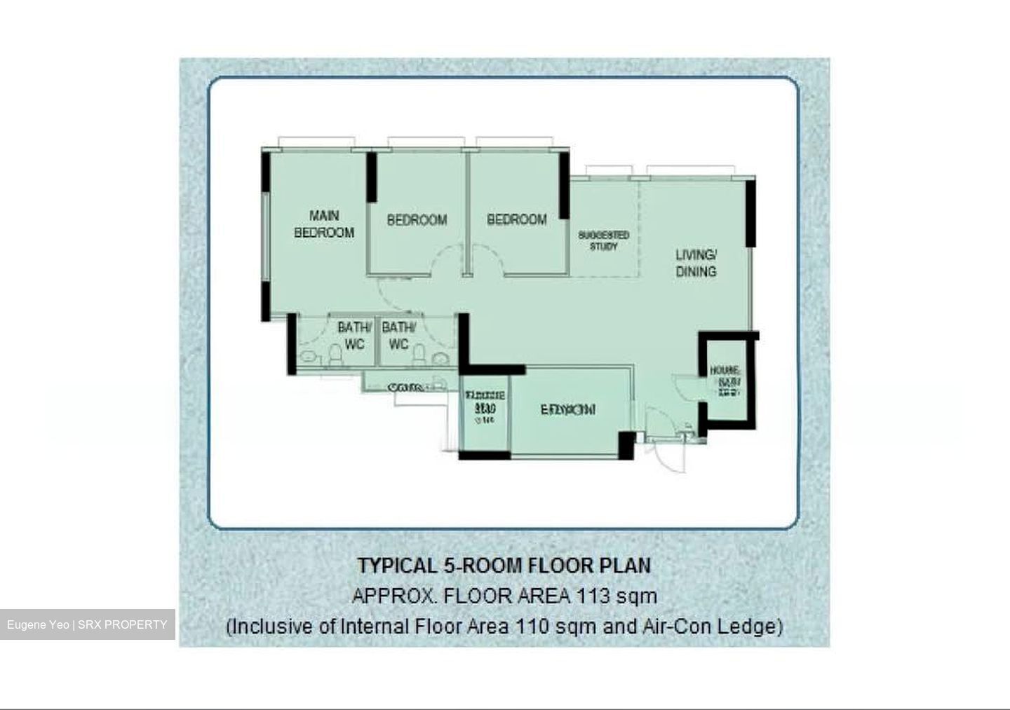 Blk 286B Compassvale Cape (Sengkang), HDB 5 Rooms #558610541